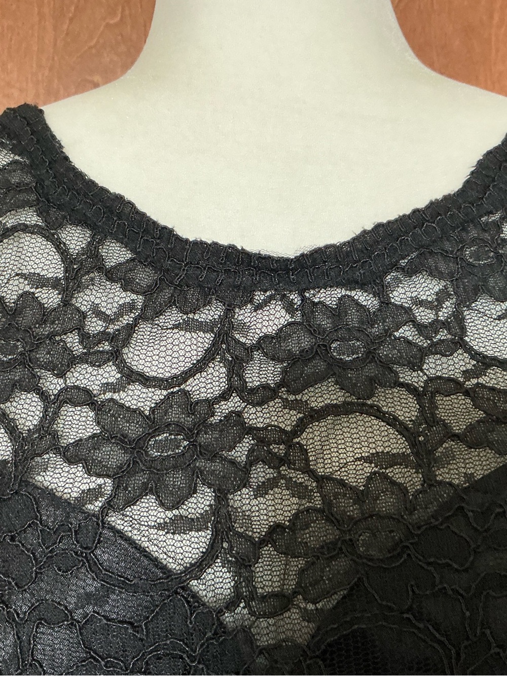 Morilee by Madeline Gardner Long Formal Gown Dress Size 12 Black Elegant Luxury - Picture 4 of 16